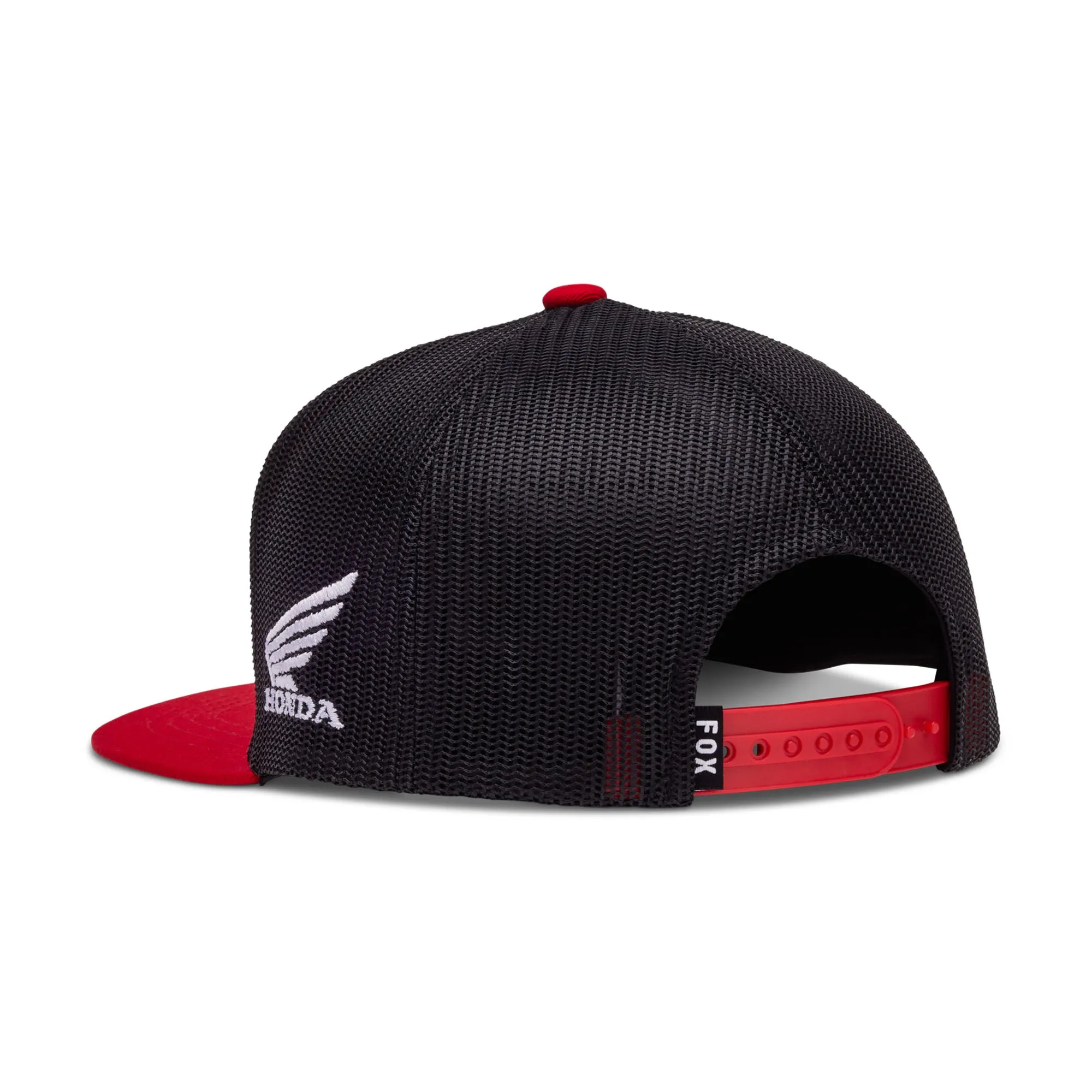 Fox Racing 32269-122-OS Youth Fox x Honda Snapback Hat Flame Red - One Size
