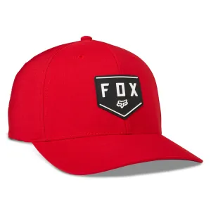 Fox Racing  Shield Tech Flexfit Baseball Hat Cap Lightweight Casual Flame Red
