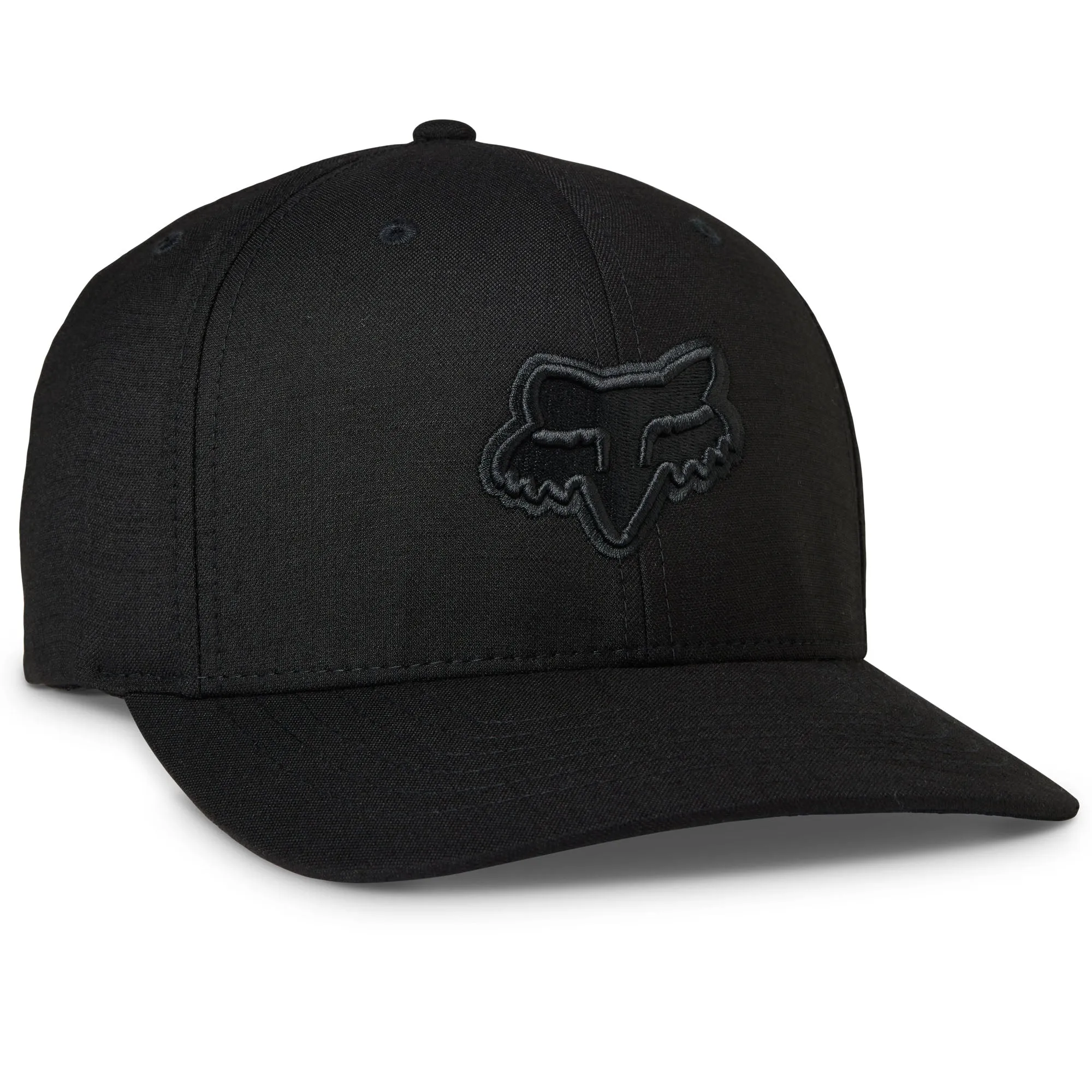 Fox Racing  Transposition Flexfit Hat Baseball Cap Curved Bill Black Charcoal