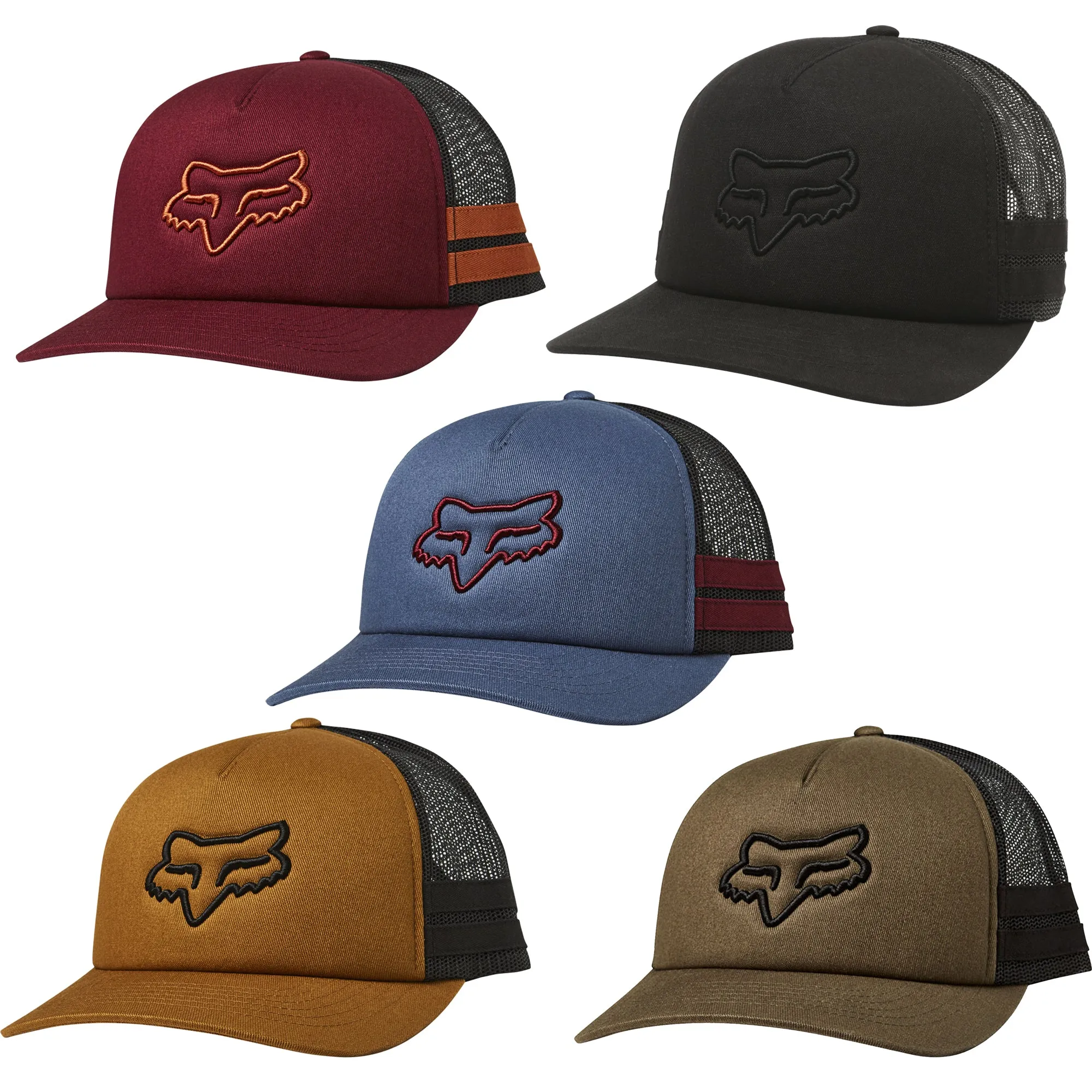 Fox Racing  Womens Boundary Trucker Baseball Hat Cap Adjustable Snapback Casual - One Size