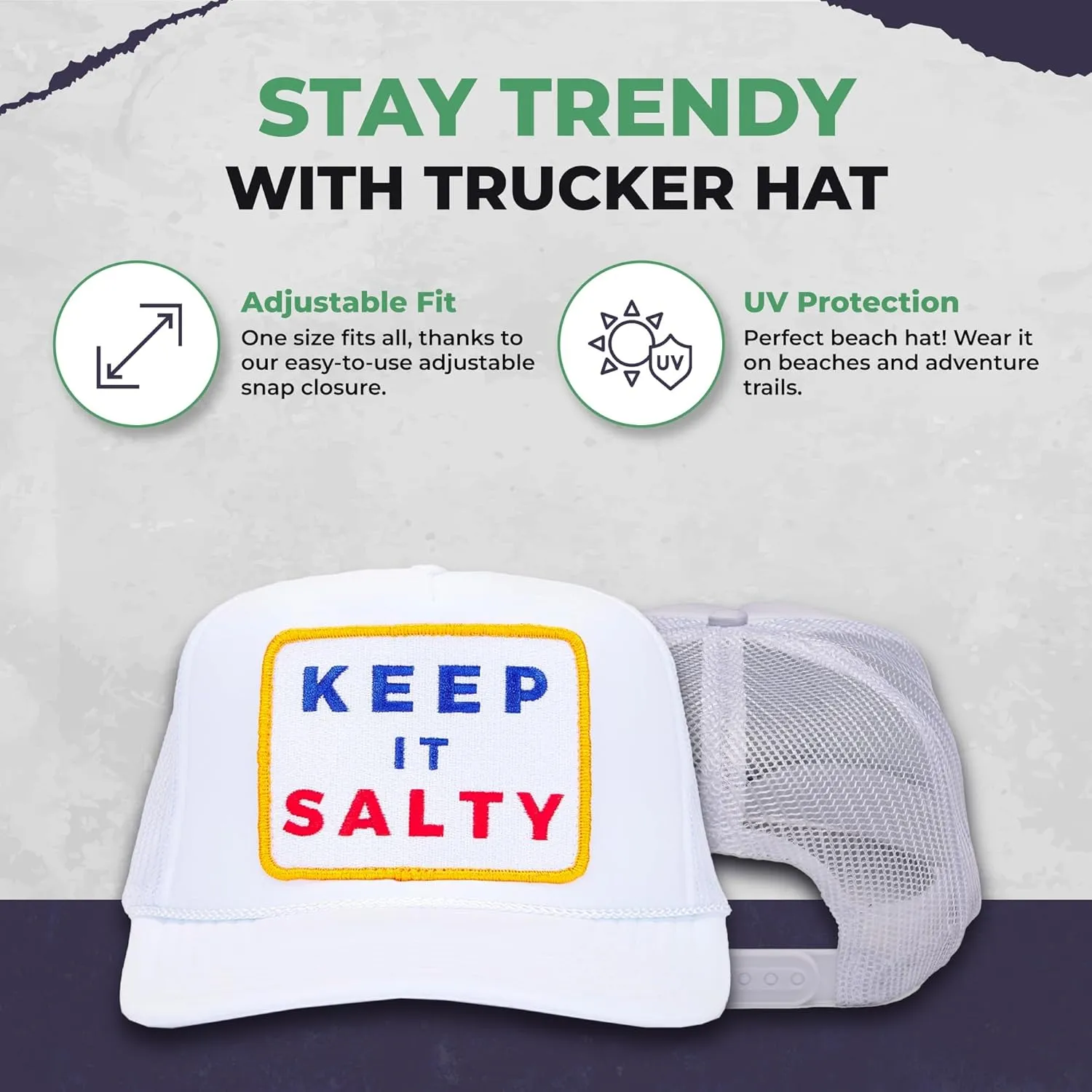 Friday Feelin' Trucker Hat Women Men Baseball Caps Baseball Hats Womens USA Trucker Hats Easy Caps Fit It Hats - One Size