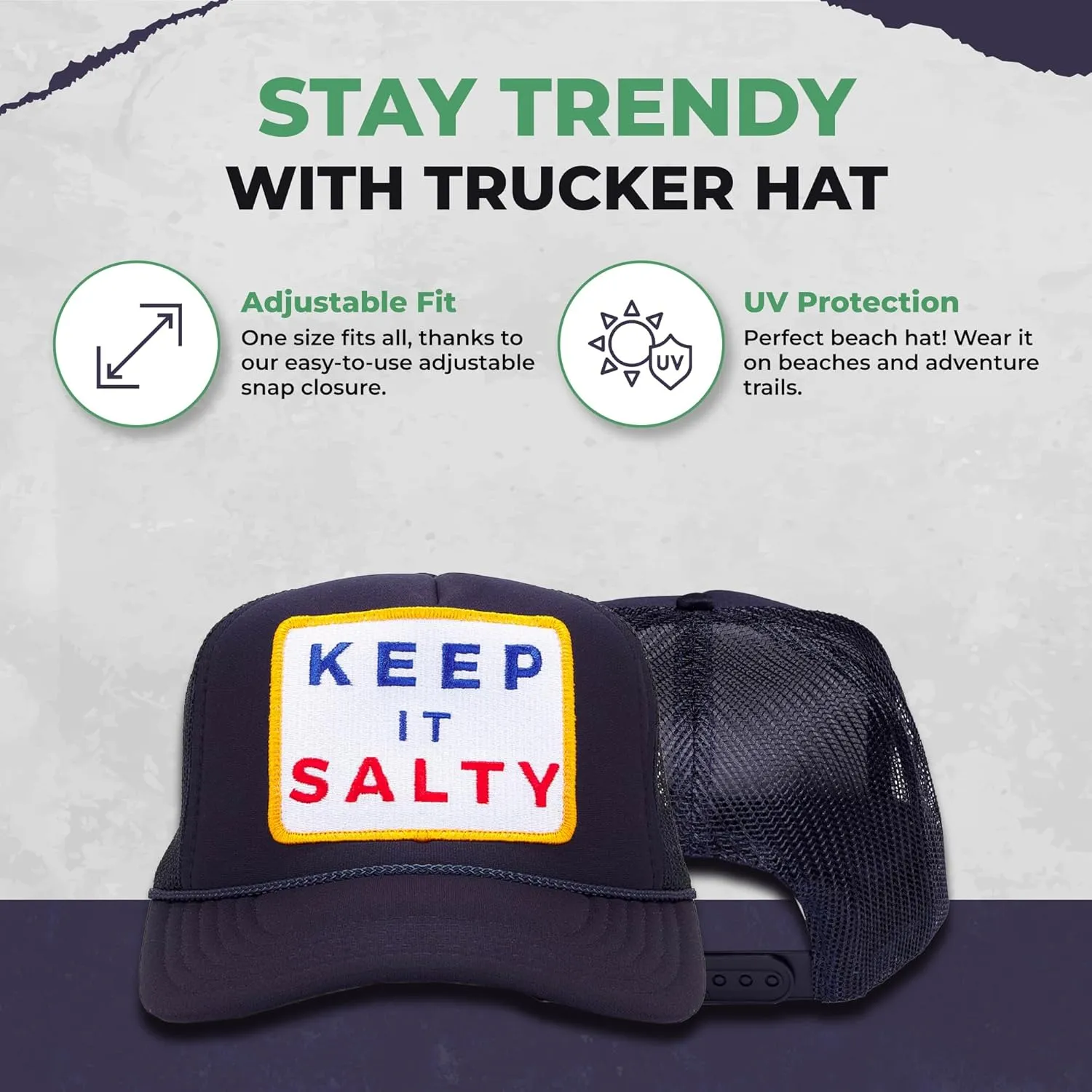 Friday Feelin' Trucker Hat Women Men Baseball Caps Baseball Hats Womens USA Trucker Hats Easy Caps Fit It Hats - One Size