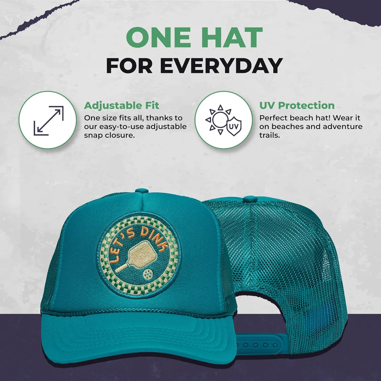 Friday Feelin' Trucker Hat Women Men Baseball Caps Baseball Hats Womens USA Trucker Hats Easy Caps Fit It Hats - One Size