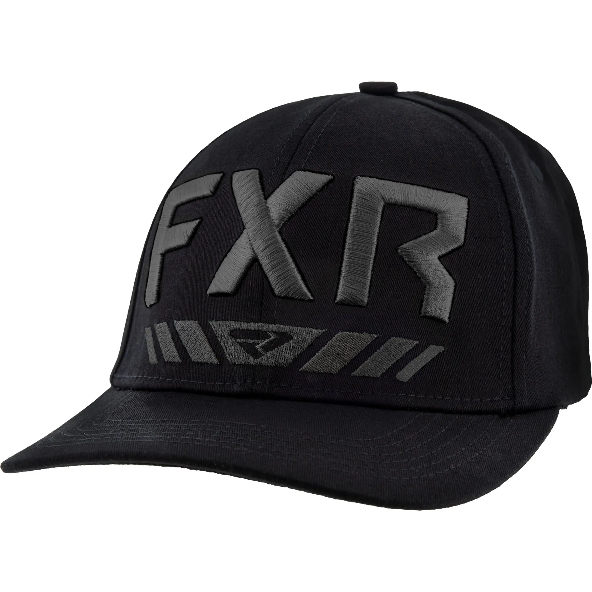 FXR  Black Ops Podium Baseball Hat Cap Flex Band Comfort Curved Brim Cotton