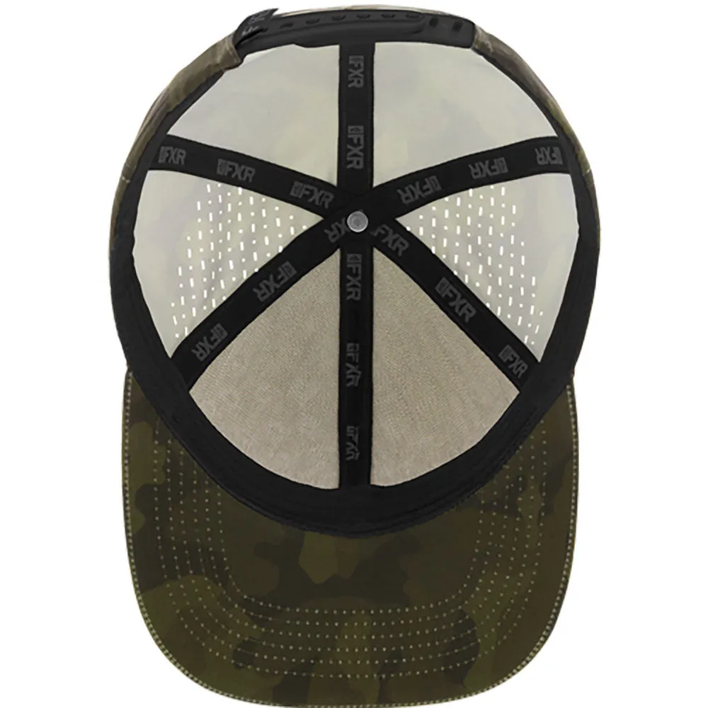 FXR UPF Pro Series Hat Army Camo/Black Green