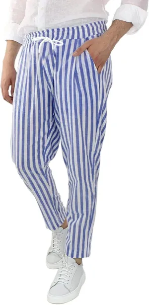 GIERIDUC Men's Athletic Running Joggers Mens Super Skinny Black Trousers Pants with The Long Strings Mens Long Running Pants