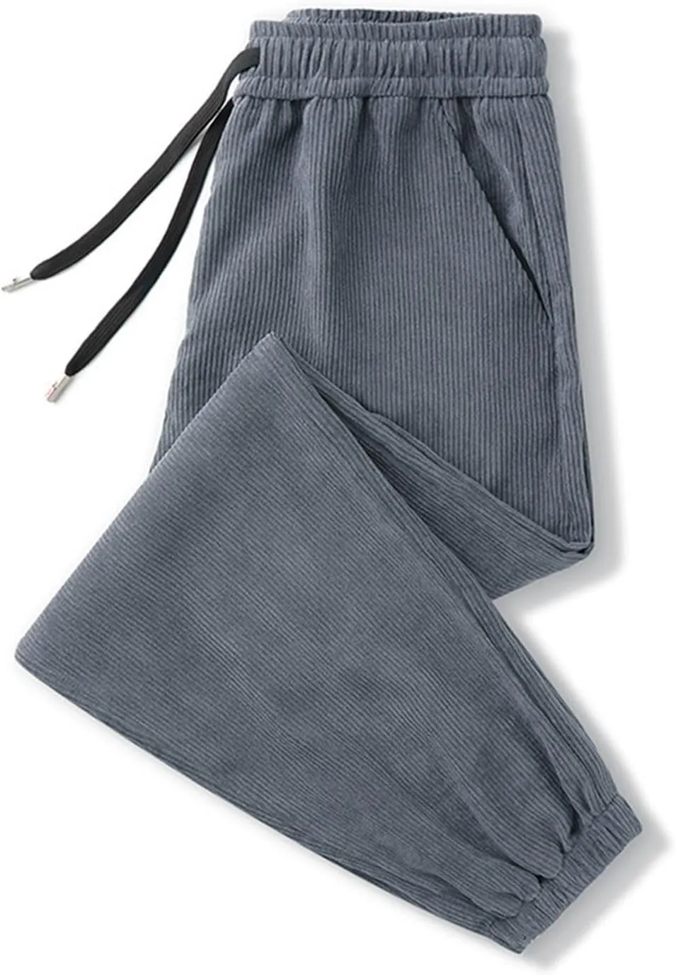 GIERIDUC Mens Fleece Joggers Workout Gym Running Pants Athletic Warm Sweatpants Active Winter Thicken Track Pants with Pocket