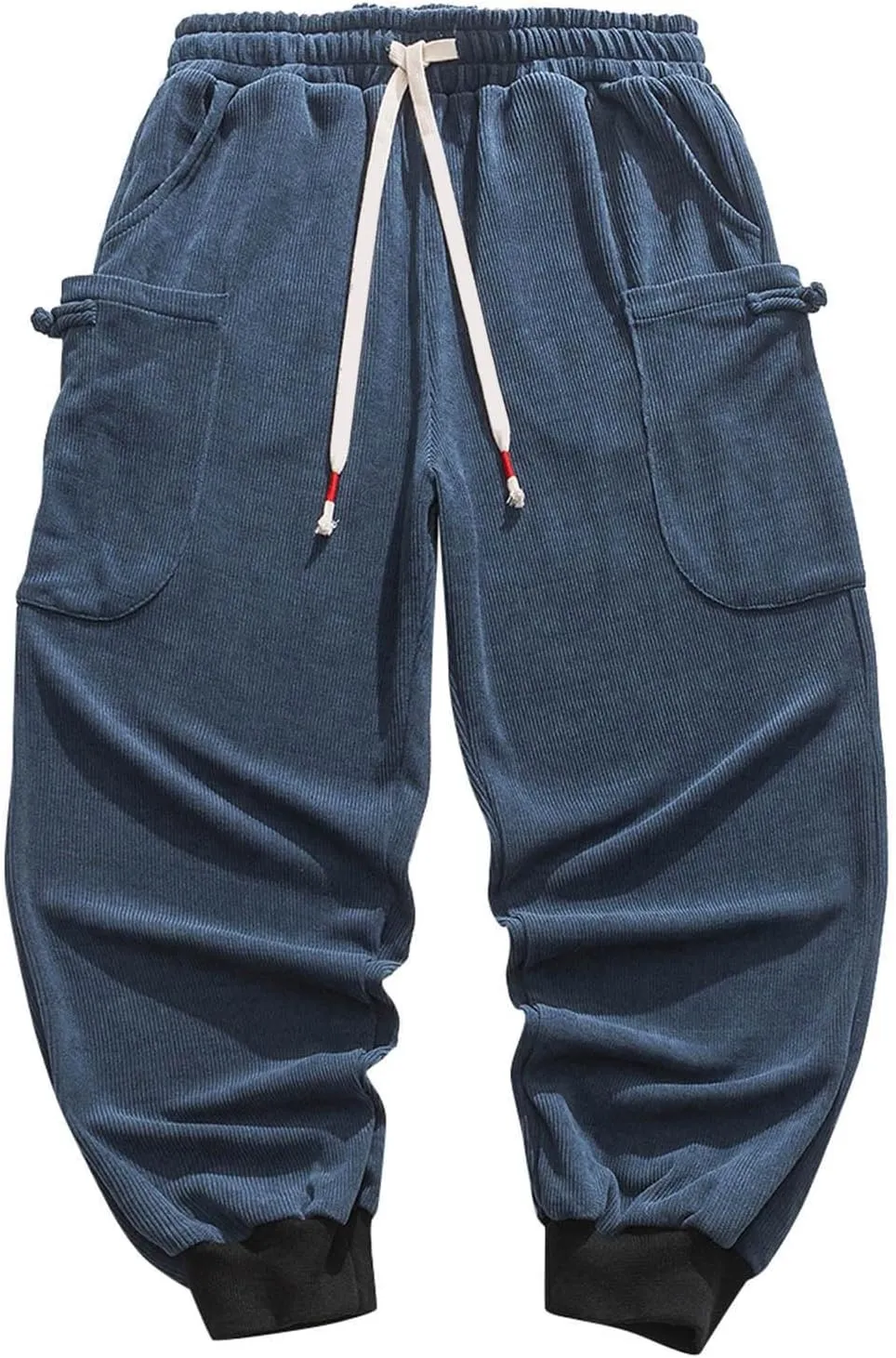 GIERIDUC Mens Joggers Lightweight Workout Breathable Mesh Pants Elastic Waist Drawstring Athletic Sports Running Sweatpants