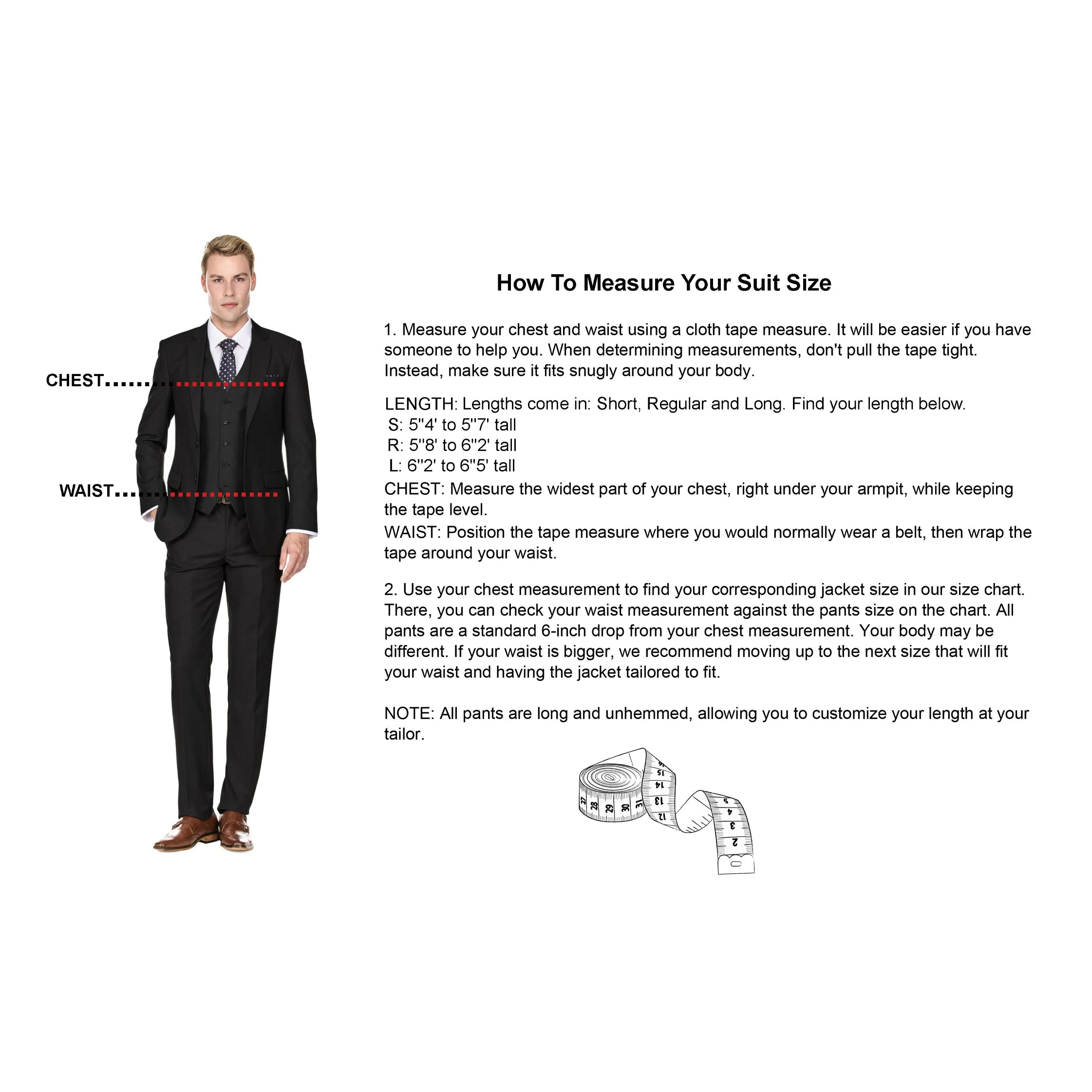 Gino Vitale Men's Skinny Fit 3-Piece Suit (SAGE)