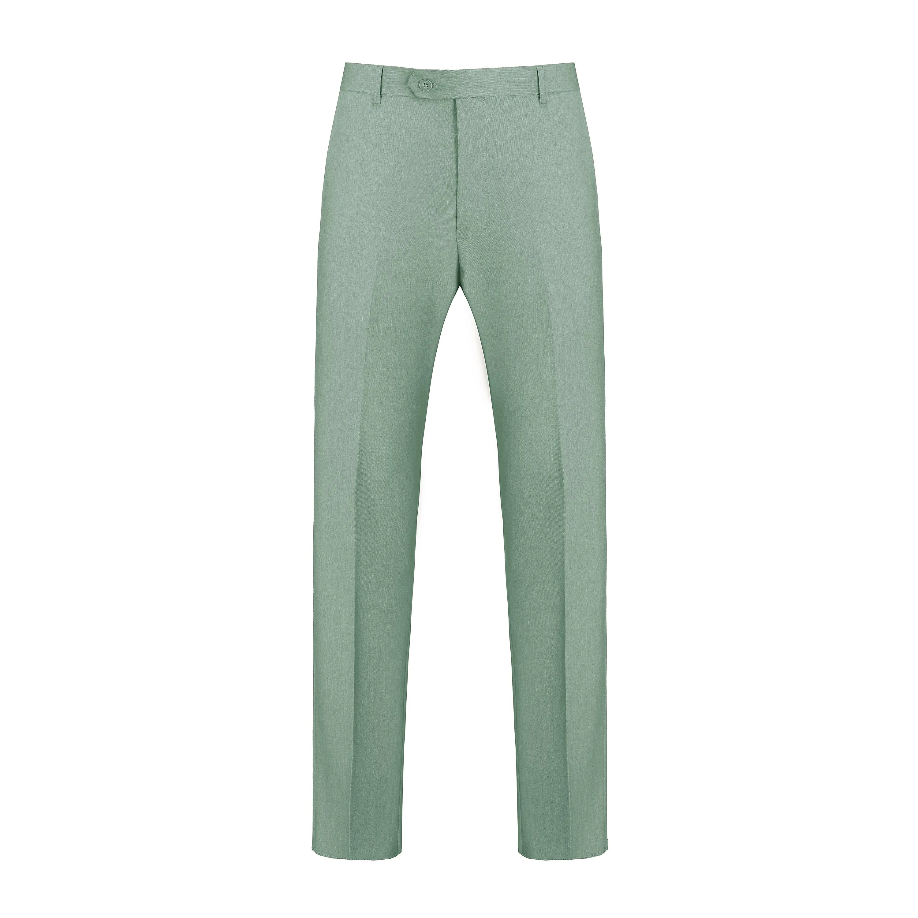 Gino Vitale Men's Skinny Fit 3-Piece Suit (SAGE)