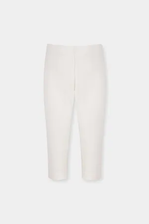Girls Solid White Tights