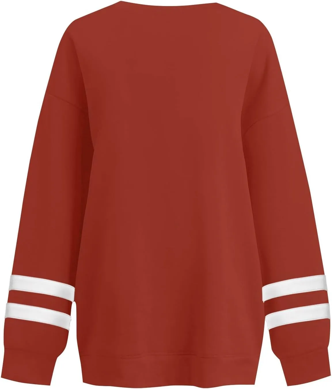 GOFULY Crewneck Sweatshirt For Women Trendy Plus Size Shirts Long Sleeve Oversized Sweatshirts Fall Winter Solid Pullover