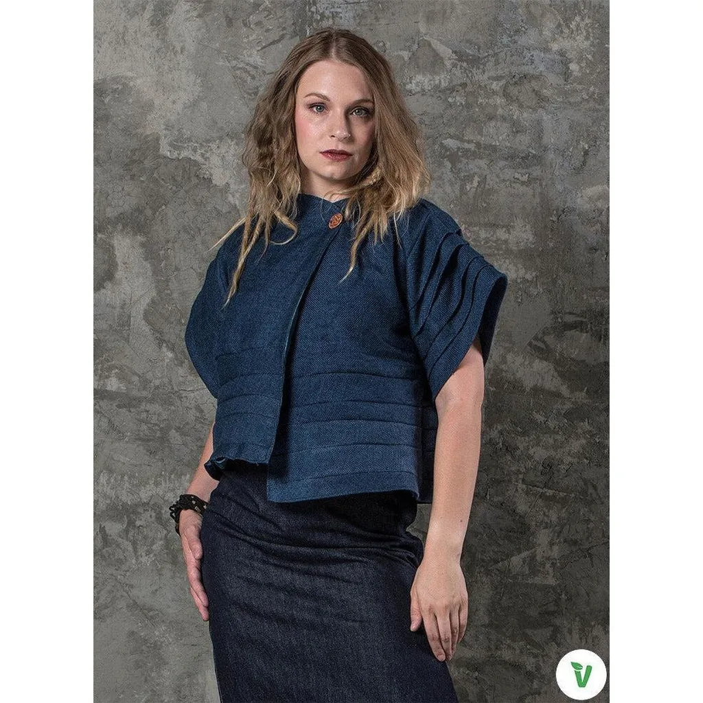 GREEN STITCH FASHION - Original Pleated Jacket