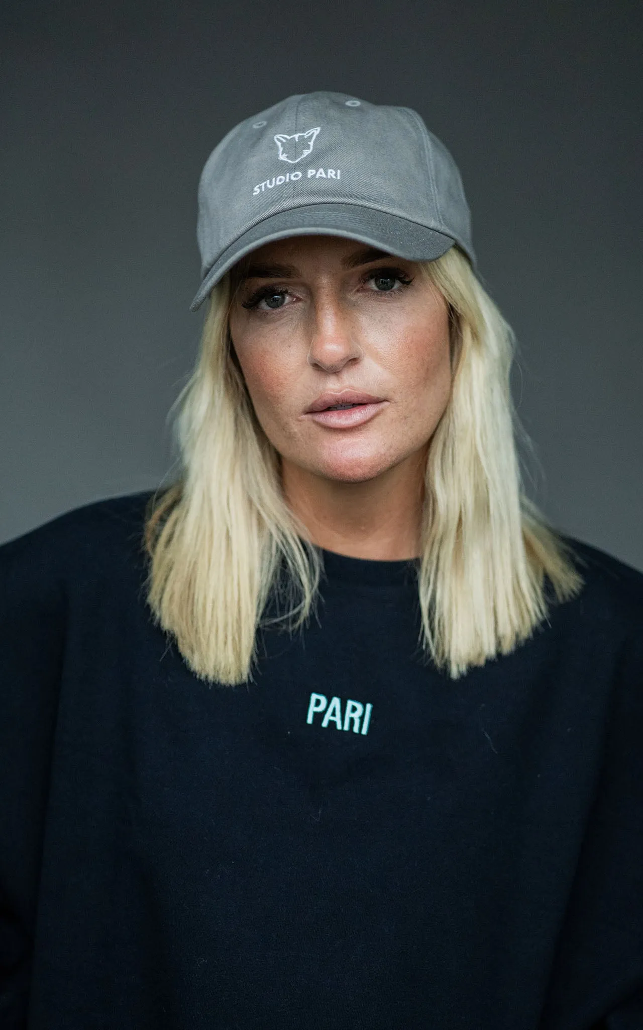 GREY DAD CAP STUDIO PARI