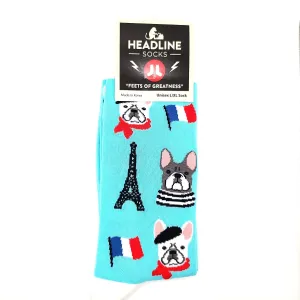 Headline Unisex L/XL Crew French Bulldogs