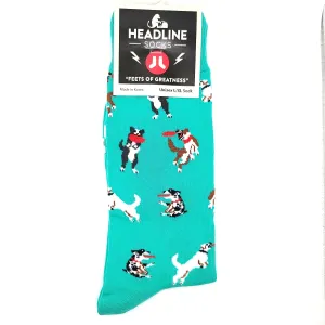 Headline Unisex L/XL Crew Frisbee Dogs