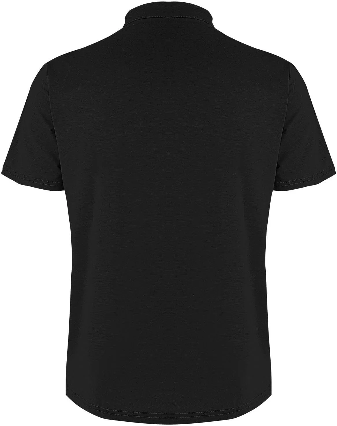 Henley Shirts for Men Short Sleeve Casual Slim Fit Button Up Tees Comfy Basic Cotton T-Shirts Summer Lightweight Tops