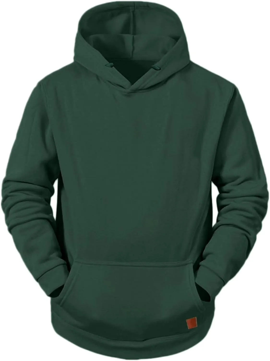 Hoodies for Men 2024 Mens Casual Hooded Oversized Loose Fit Hoodie Pullover Sweatshirts Long Sleeve Mens Shirts