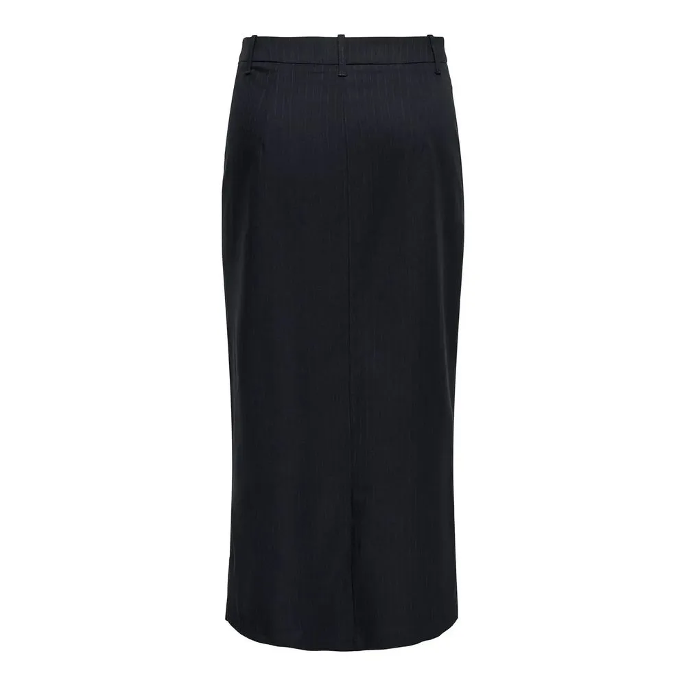 Jacqueline De Yong Gray Polyester Skirt