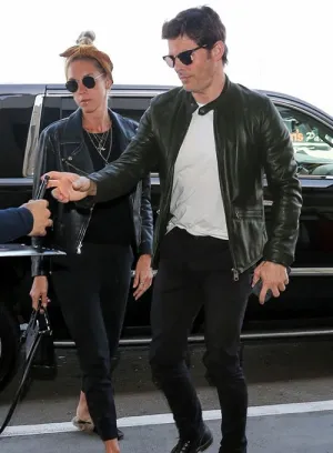 JAMES MARSDEN LEATHER JACKET