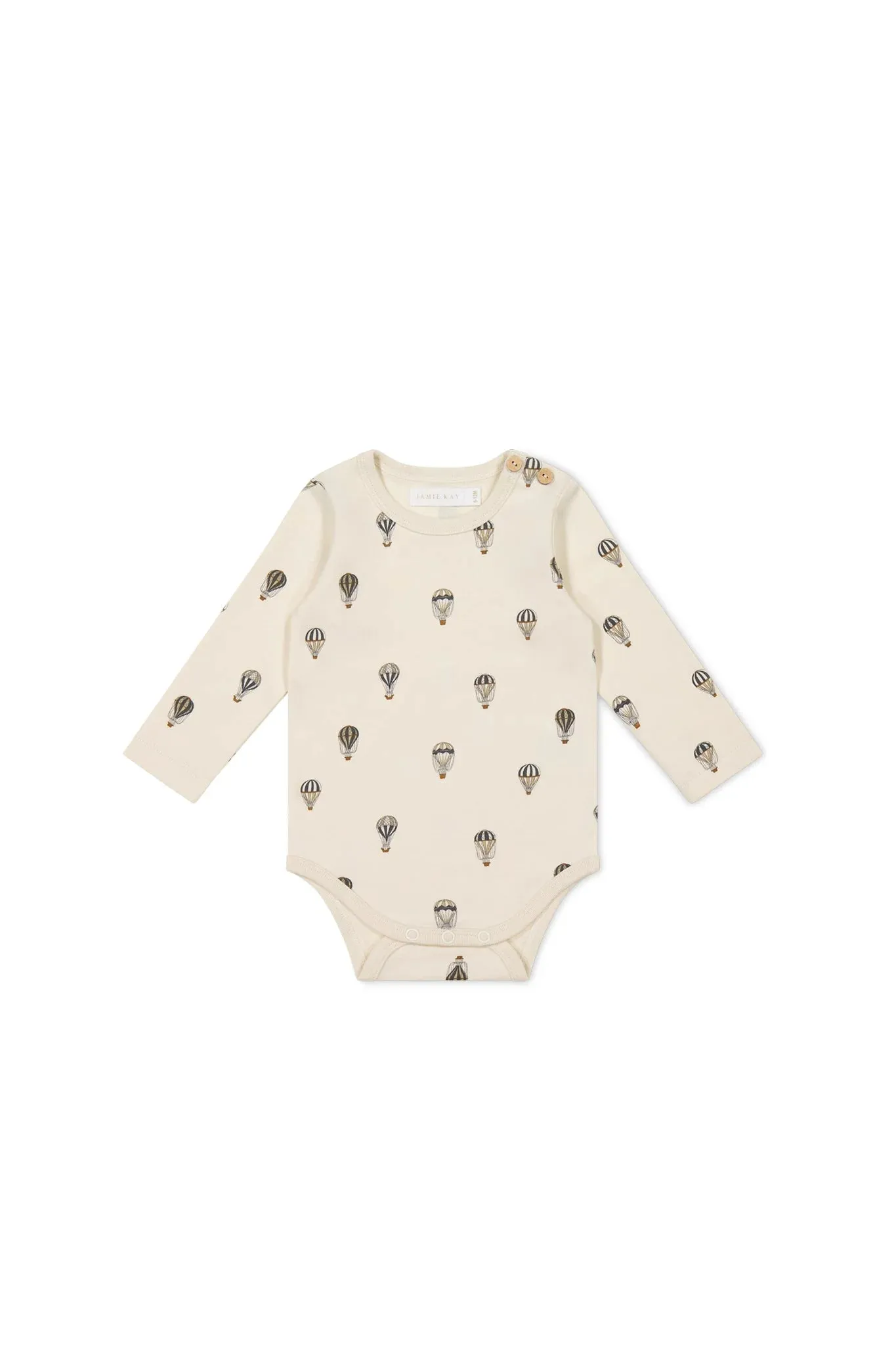 Jamie Kay - Organic Cotton Fernley Bodysuit (Motgolfiere Cloud)