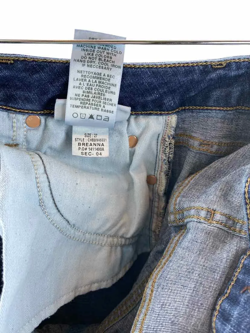Joe's, Women's Flawless The Markie Skinny Crop Jean, Medium Indigo, Size 27 (4)