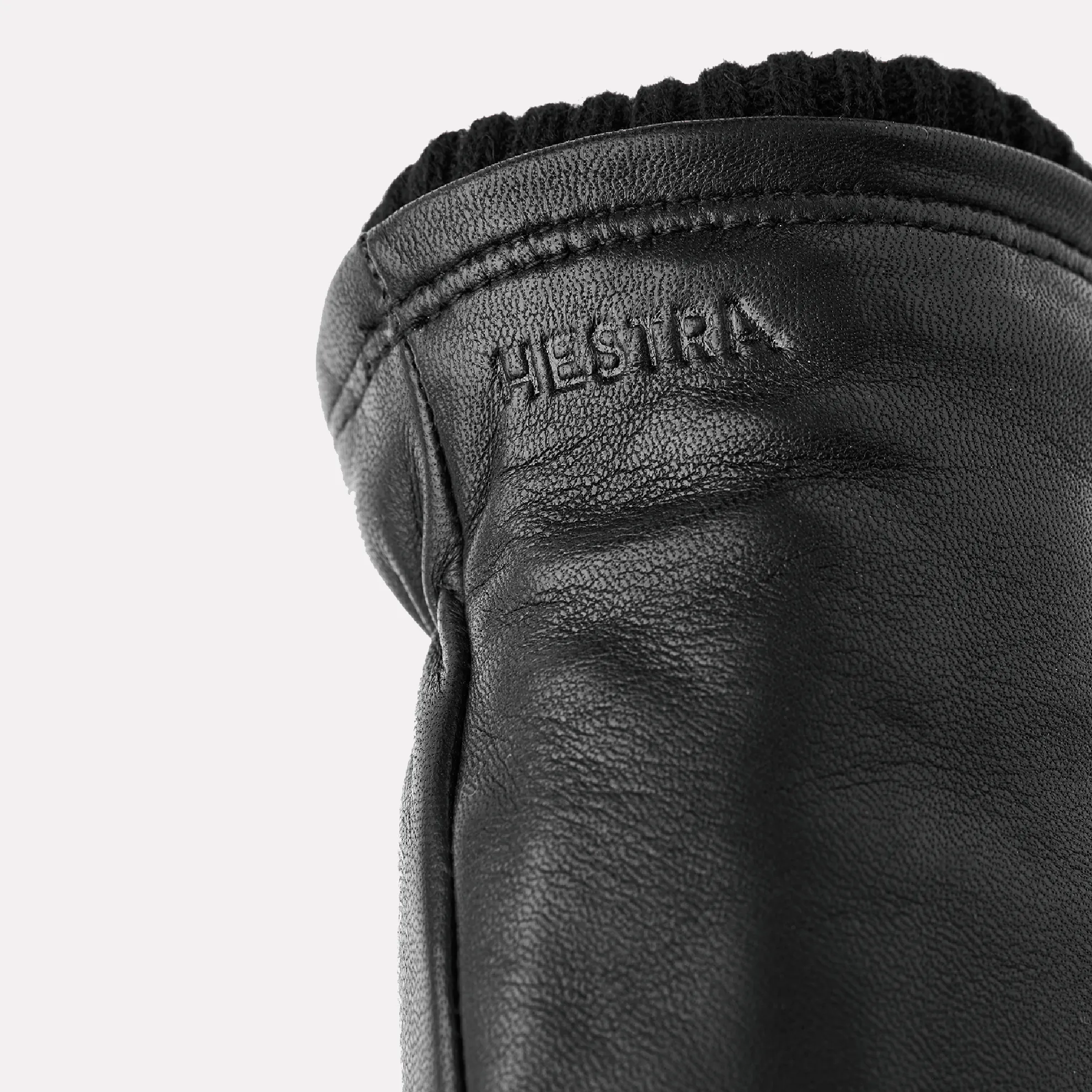 John Hairsheep Leather Glove with PrimaLoft® Gold™ with Touchscreen Function / Black