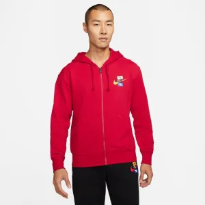 Jordan MJ Jumpman Fleece Full Zip Pullover Men's Hoodie Red dh7726-687