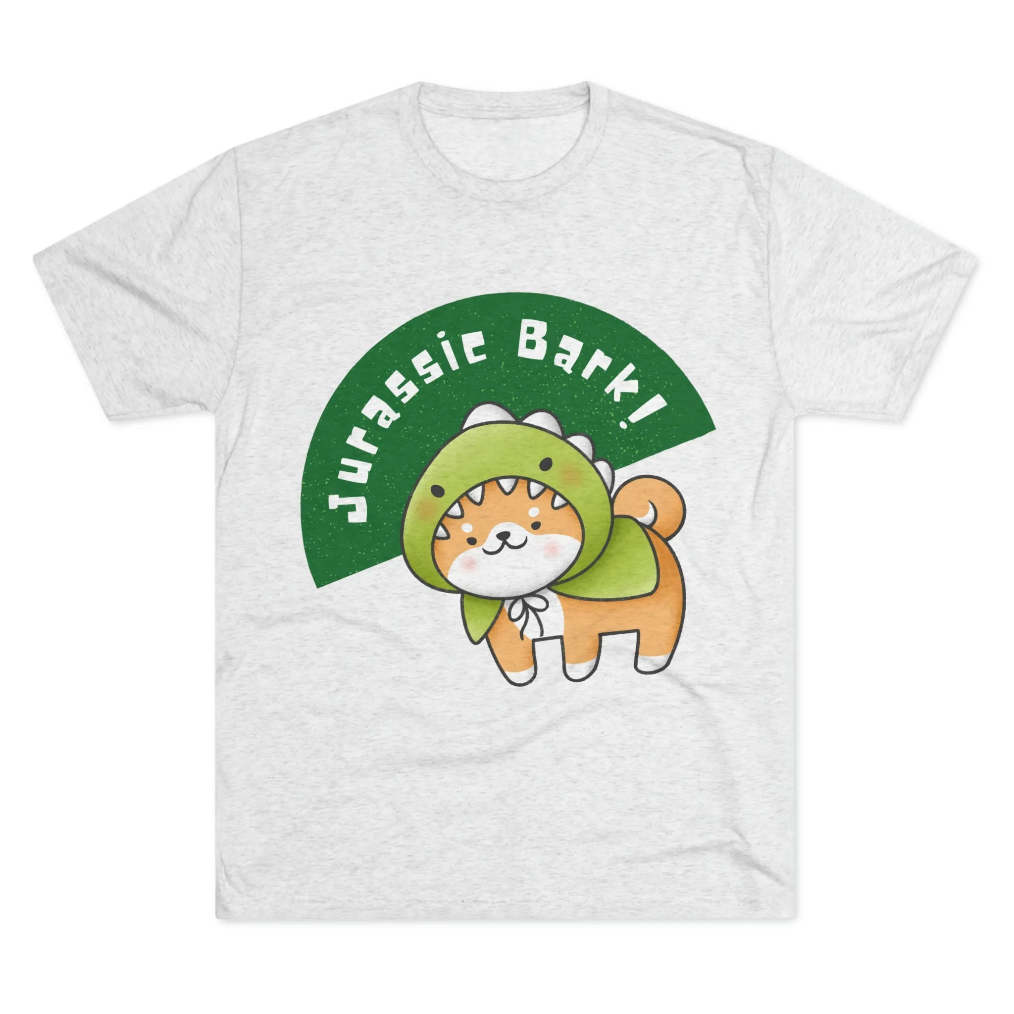 Jurassic Bark Dog POD Unisex Tri-Blend Crew Tee