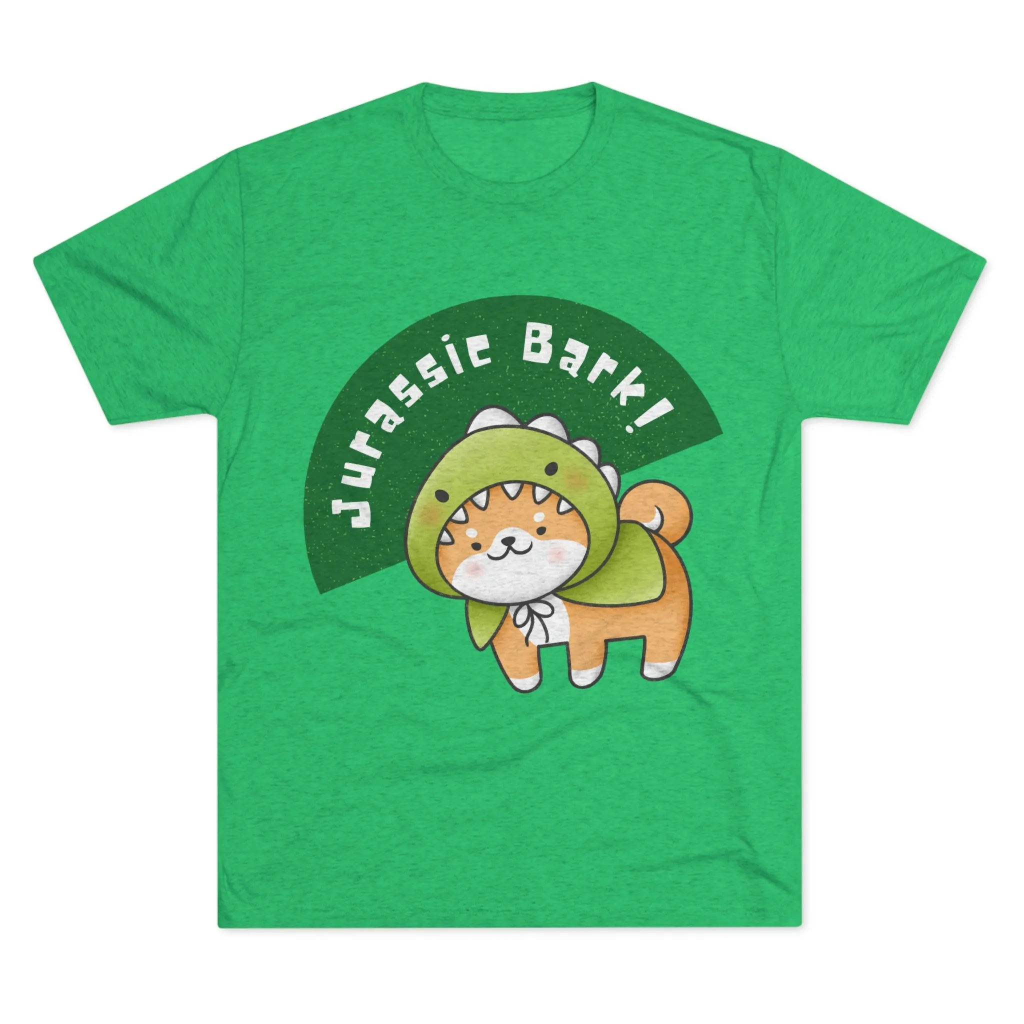 Jurassic Bark Dog POD Unisex Tri-Blend Crew Tee