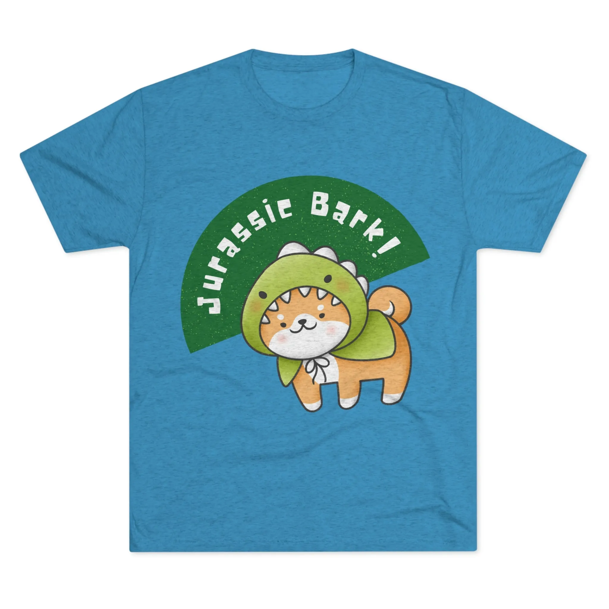 Jurassic Bark Dog POD Unisex Tri-Blend Crew Tee