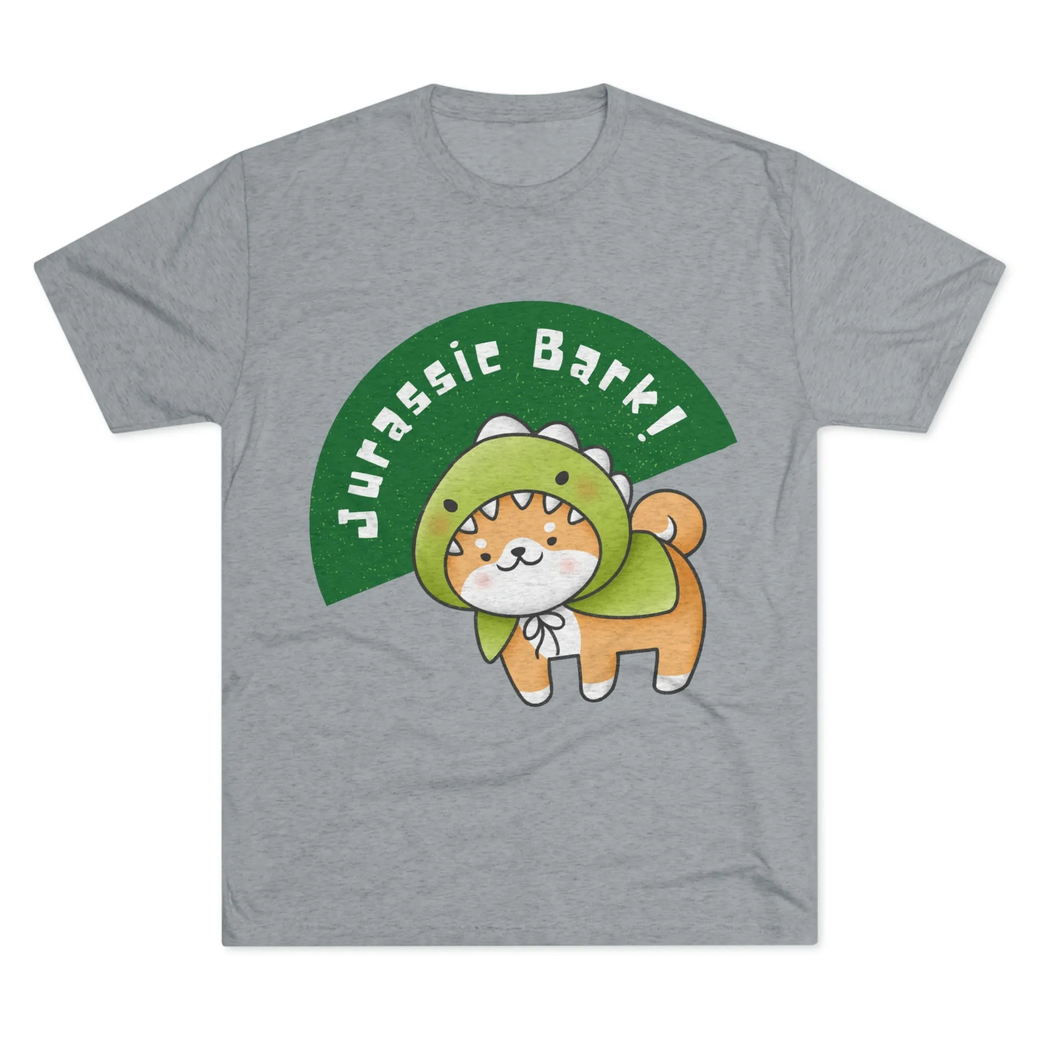 Jurassic Bark Dog POD Unisex Tri-Blend Crew Tee