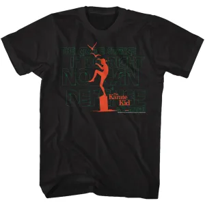 Karate Kid Burning Out  Men's T-Shirt