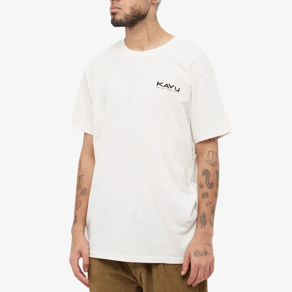 KAVU Klear Above Etch Art Tee