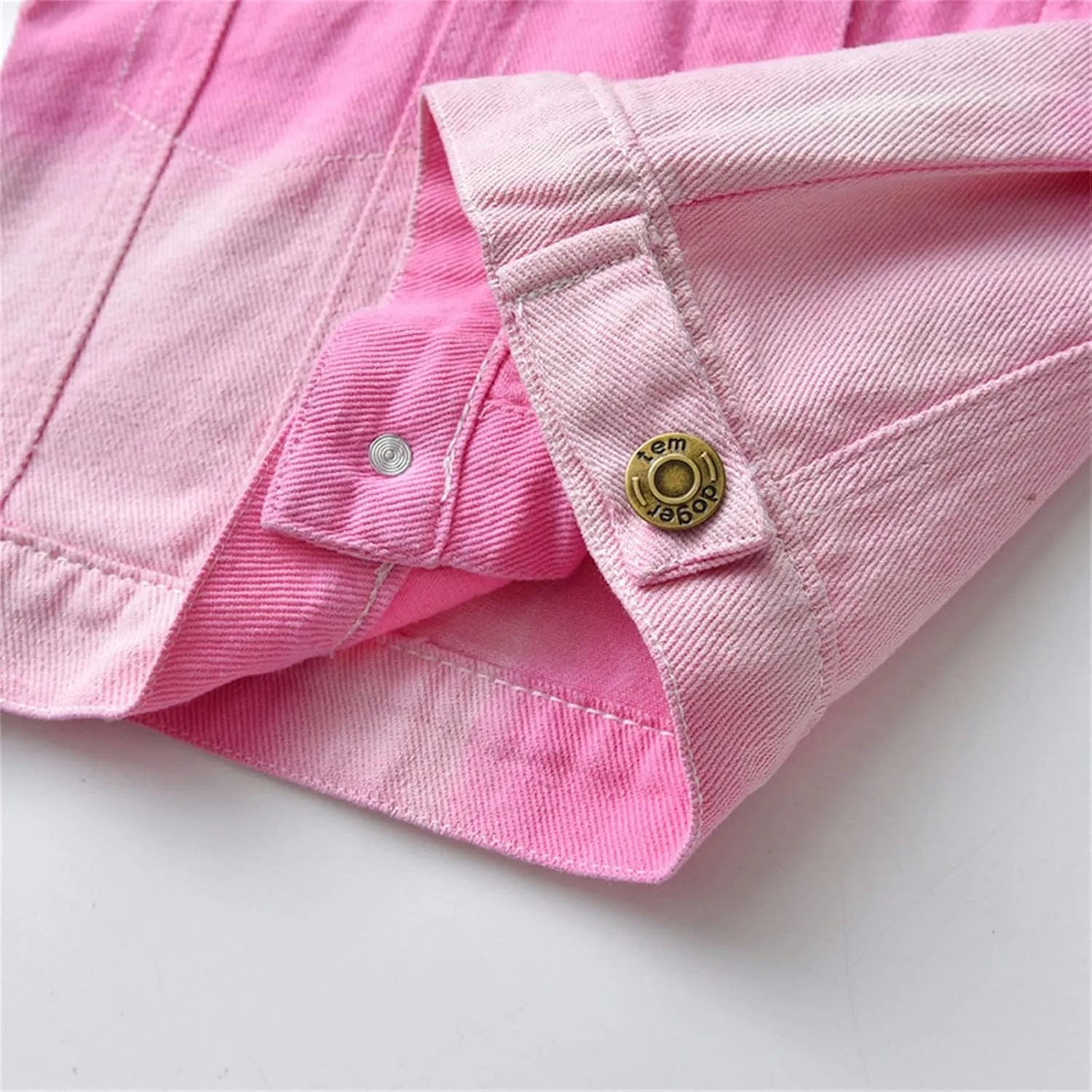 Kids Boys Autumn Leisure Jean Jacket Toddler Boys Fashion Long Sleeve Button Down Denim Coat