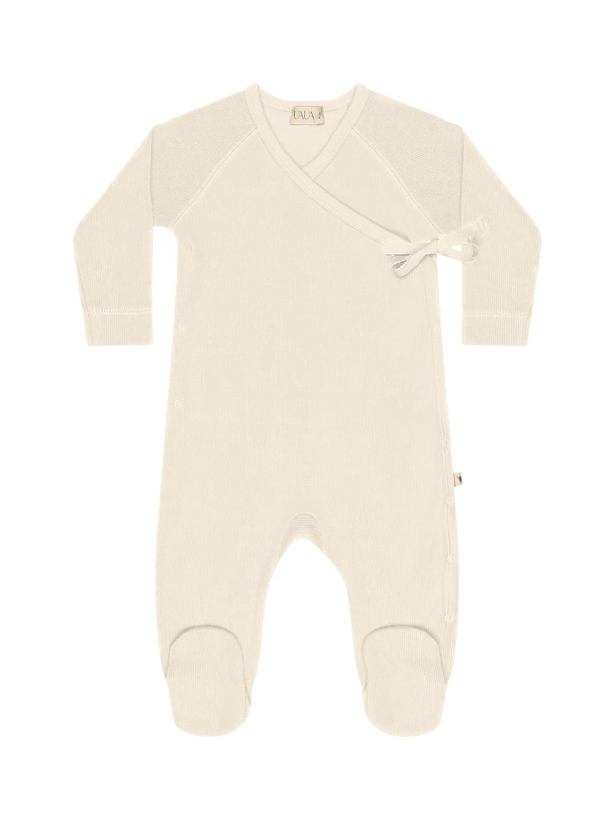Kimono Footie with Bow