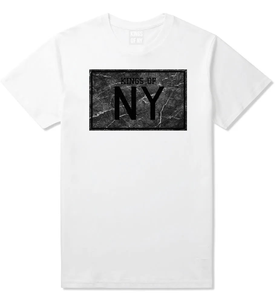 Kings Of NY Granite Print Boys Kids T-Shirt