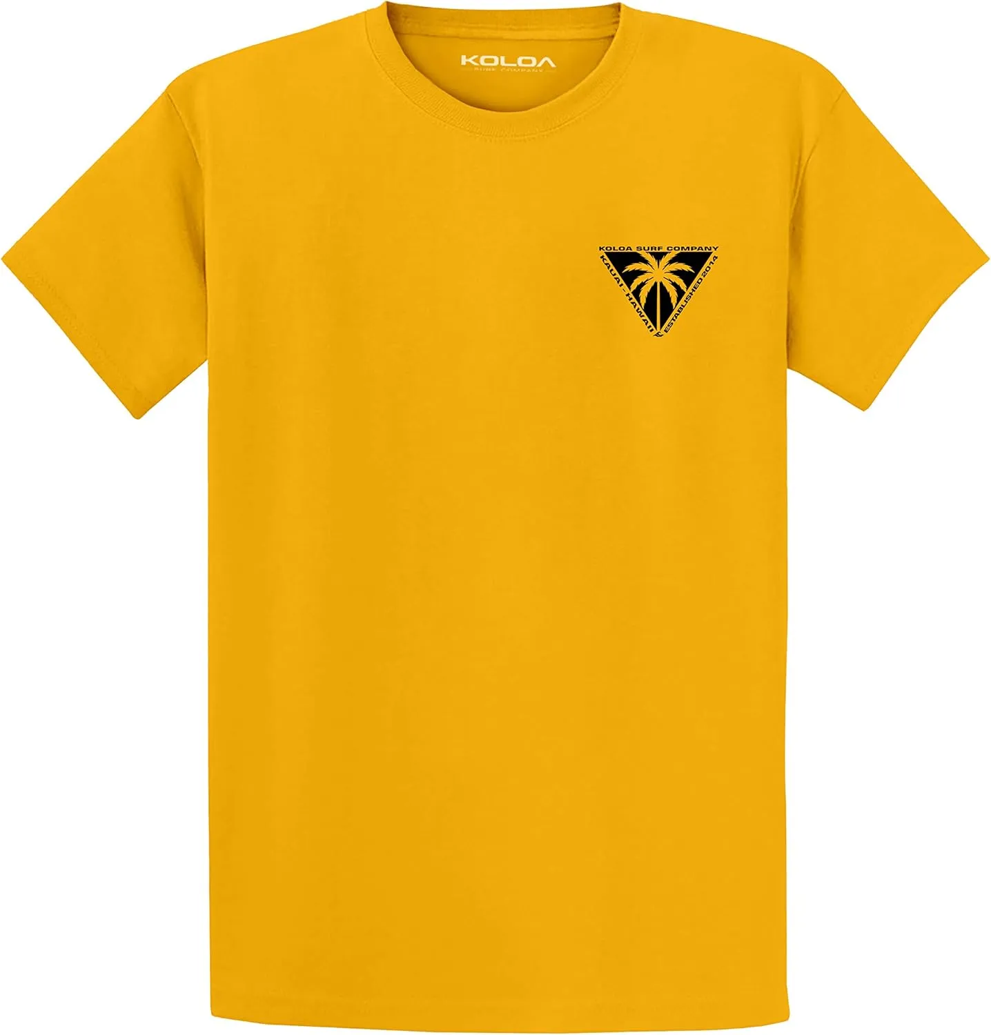 Koloa Surf Triangulated Palm T-Shirts, Lightweight Version of Our Classic Tee