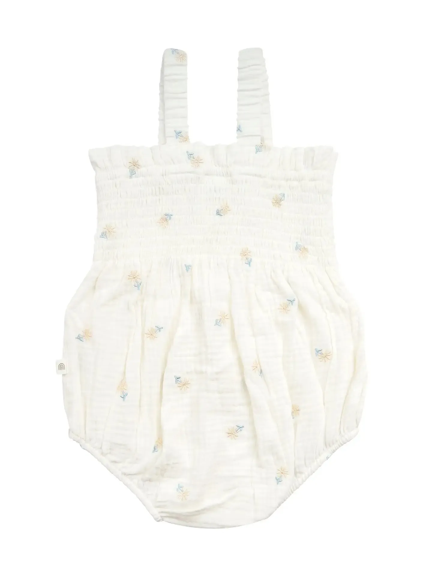 KYND Baby - Shirred Romper (Little Petal)