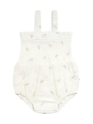 KYND Baby - Shirred Romper (Little Petal)