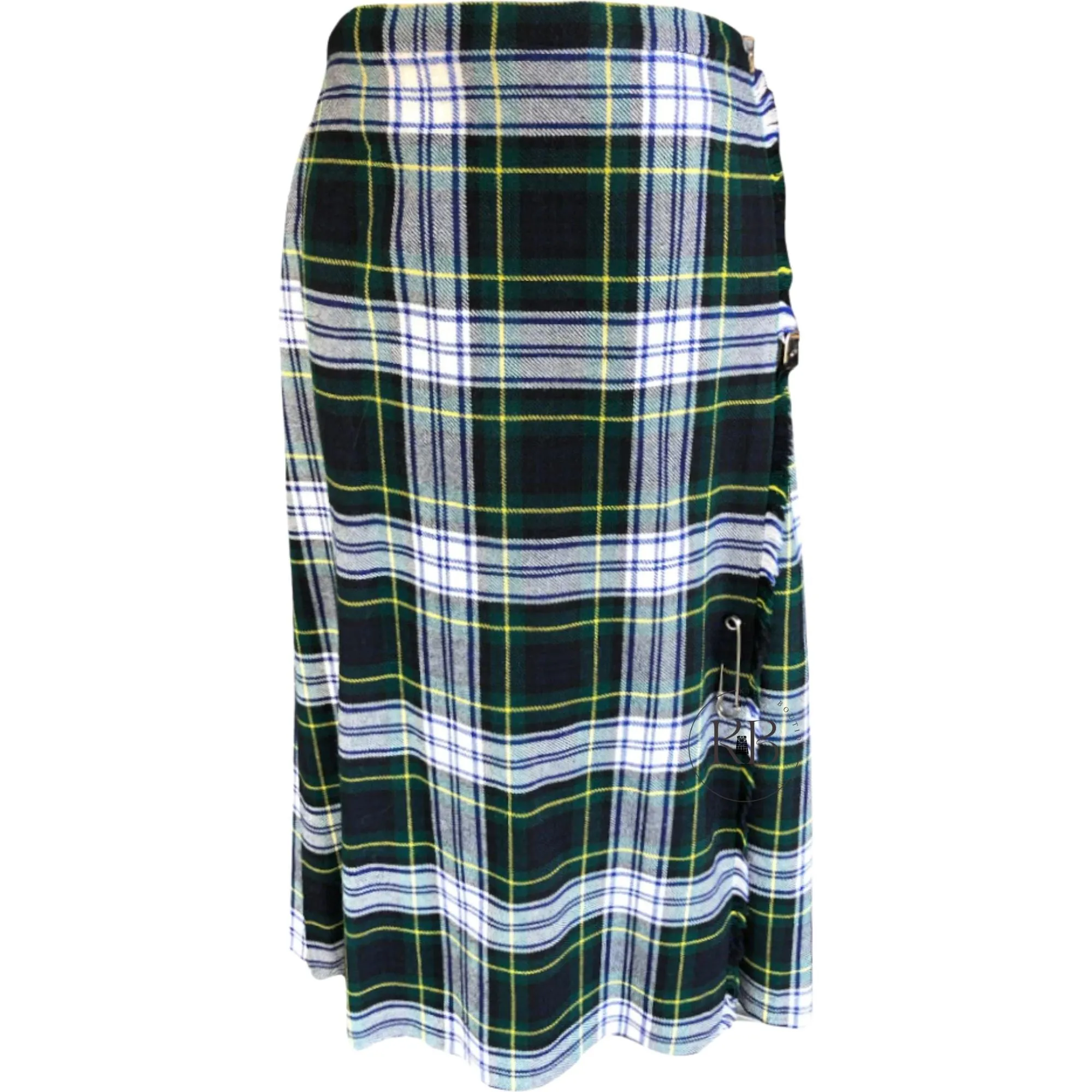Ladies Tartan Kilted Full Length Kilted Hostess Tartan Skirt Length 38 inches