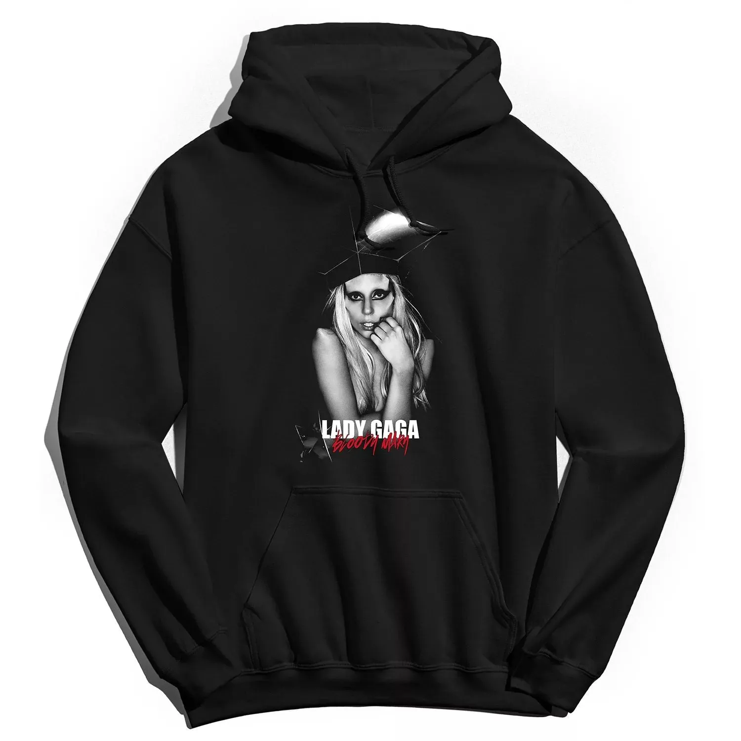 Lady Gaga Bloody Mary Licensed Character Men's Black Sweatshirt