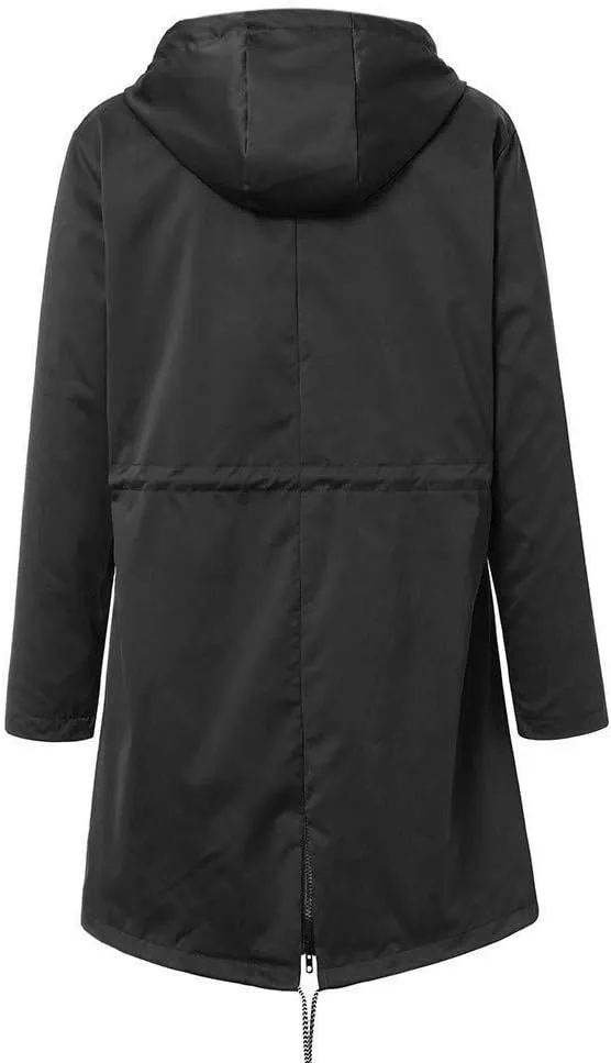 LCMTWX Women Oversized Fleece Lined Raincoat Windproof Outdoor Coat Plus Women's Coat Outdoor Mountain Jackets Rain Jacket