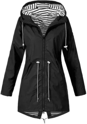 LCMTWX Women Oversized Fleece Lined Raincoat Windproof Outdoor Coat Plus Women's Coat Outdoor Mountain Jackets Rain Jacket