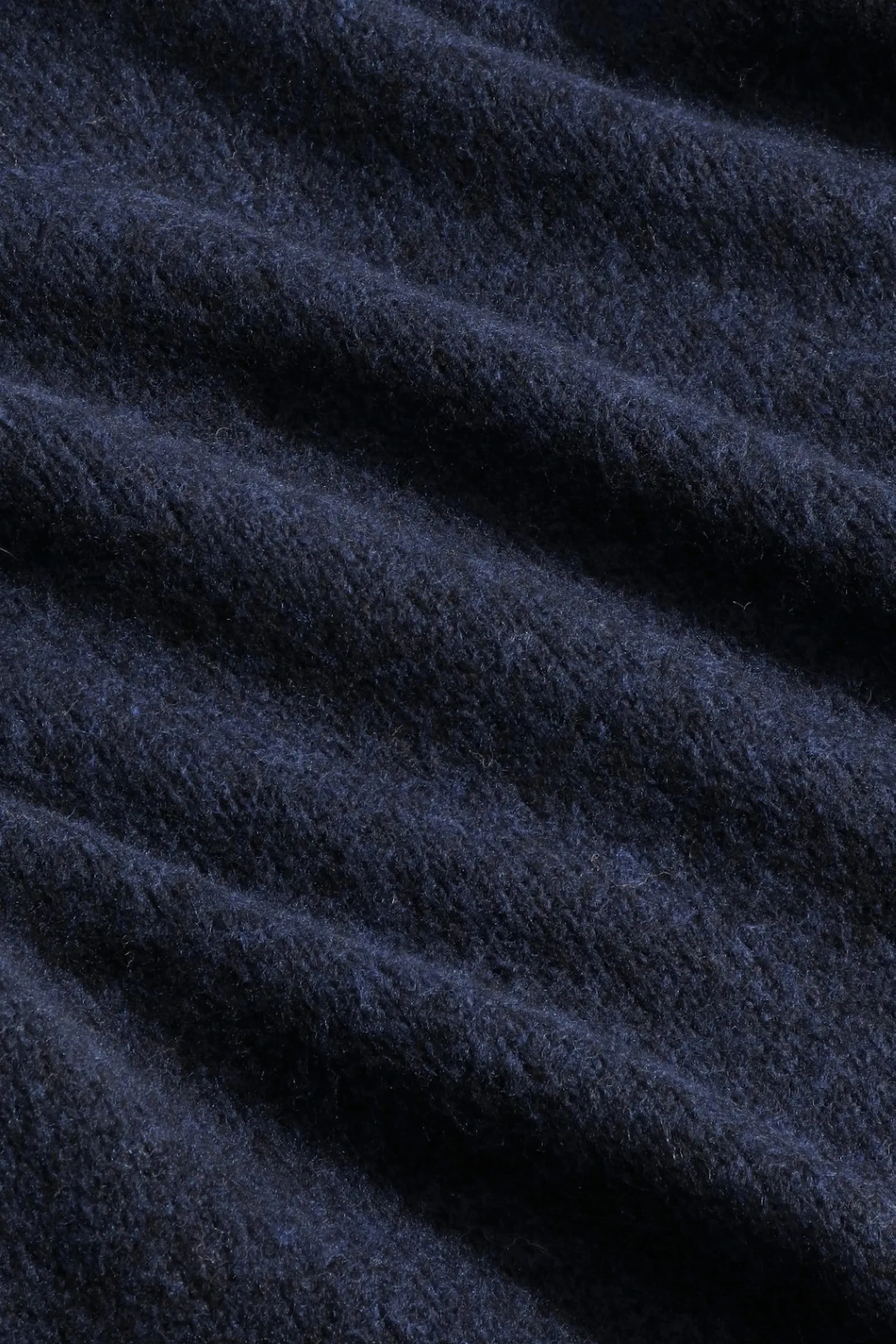 Lee Wool Blend Sweater - Navy Blue