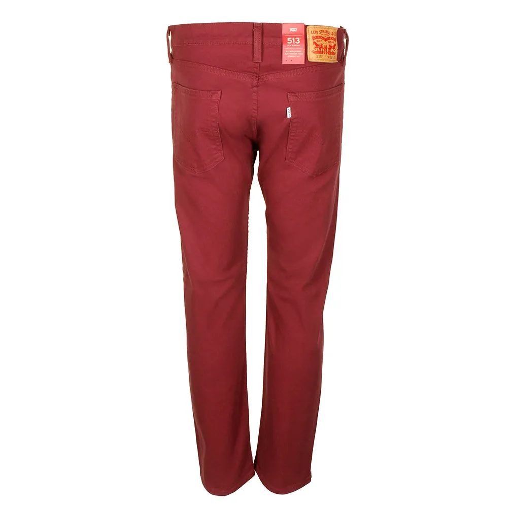 Levis Men's 513 Denim Slim Fit Straight Jeans