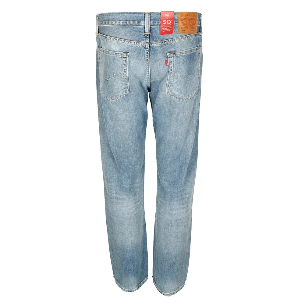 Levis Men's 513 Denim Slim Fit Straight Jeans