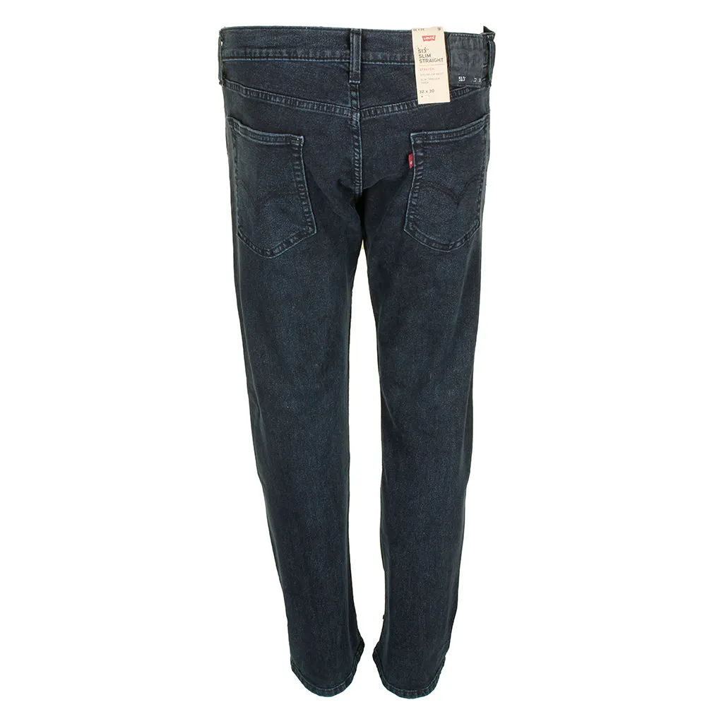Levis Men's 513 Denim Slim Fit Straight Jeans