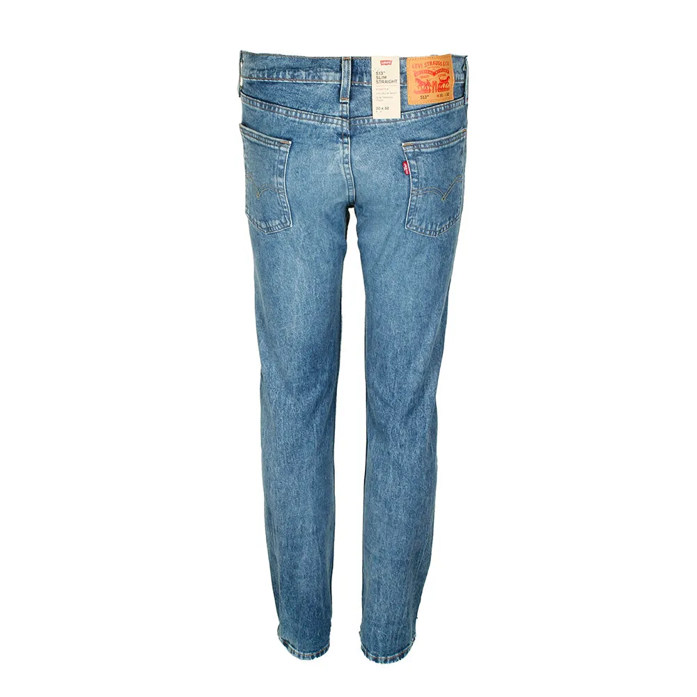 Levis Men's 513 Denim Slim Fit Straight Jeans