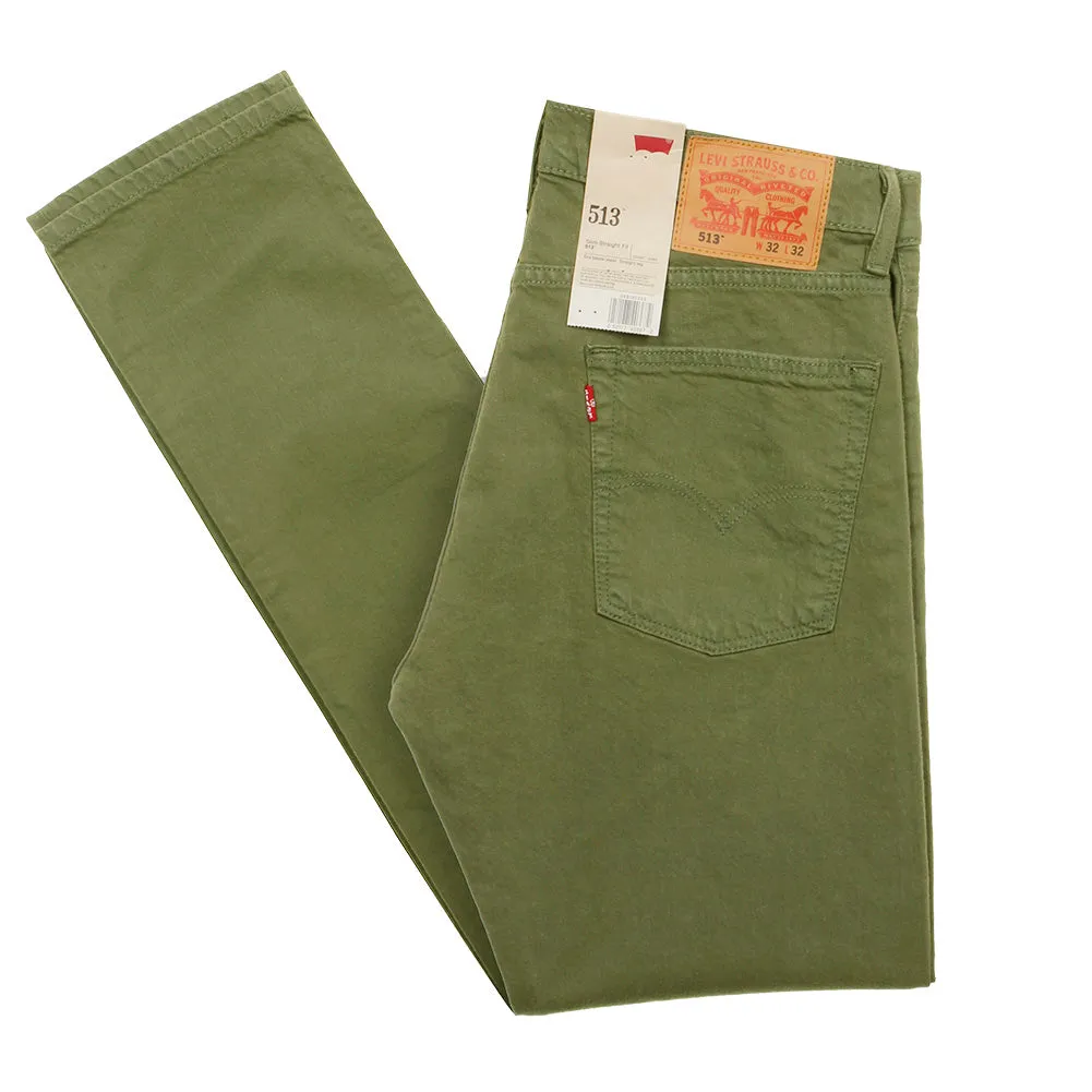 Levis Men's 513 Denim Slim Fit Straight Jeans
